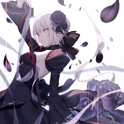 Fate/GrandOrder, FGO, c98 / black rose