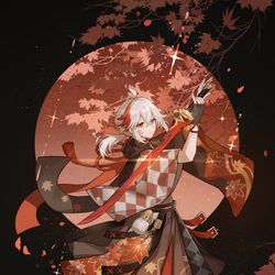 Genshinlmpact, genshin / 楓原万葉 / April 8th, 2024