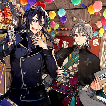 Nijisanji, work illustration, balloon / にじさんじ学園祭ボイス2020