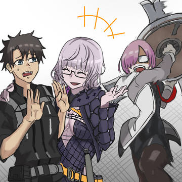Fate/Grand Order, Fate/Grand Order, Mashu Kyrielight / 「あなたを守護する"盾"となりて務めましょう!」「...!?」