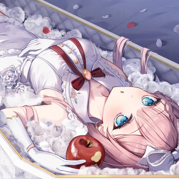 girl, virtual YouTuber, work illustration / いつかのおとぎ話