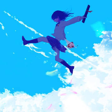 scenery, illustration, background / 卒業おめでとう!!!