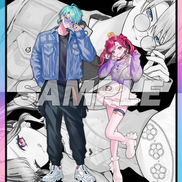 Nijisanji, work illustration, Virtual YouTuber 1000+ bookmarks / 【WORKS】Gimme × Gimme