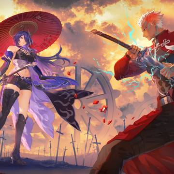 Honkai: Star Rail, Fate/staynight, Archer (Fate/stay night) / 黄泉とアーチャー