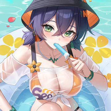 Rin (Zenless Zone Zero), Zenless Zone Zero 1000+ Bookmarks, wet see-through / リン