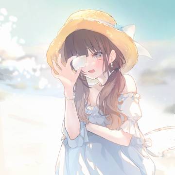 original, girl, sea / 🐚
