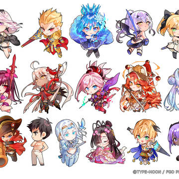 Fate/Grand Order, Fate/Grand Order, Saber Lily / FGO10周年 最終再臨SDキャラ