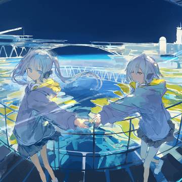 original, silver hair, stratosphere / 午天