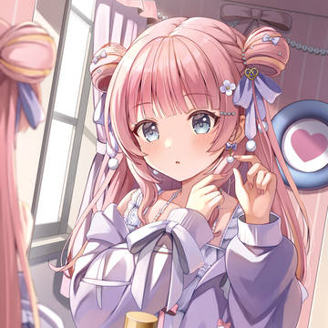 virtual YouTuber, Virtual YouTuber 1000+ bookmarks, pink hair / VTuberスタイル『あまねももBook』