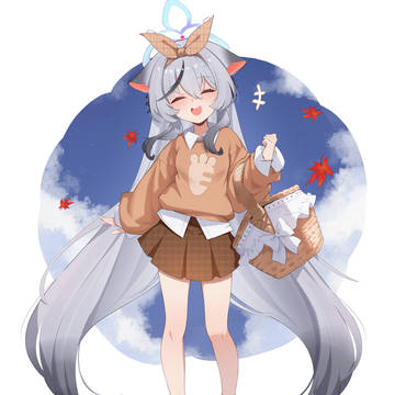 Blue Archive, Sunohara Kokona, autumn / ココナ🍁