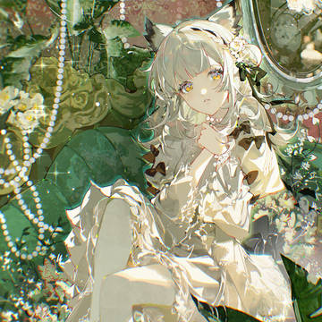 Arknights, Ptilopsis, white tights / 绿意