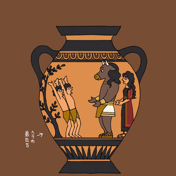 Minotauros, Greek mythology / ミノタウロスとヘラのその後です / October 10th, 2025