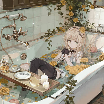 virtual YouTuber, bath time / 茨むあん🥀💤 / October 15th, 2025