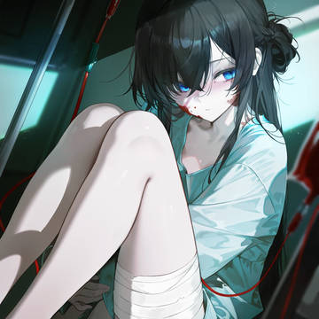 girl, original, young girl / 無題