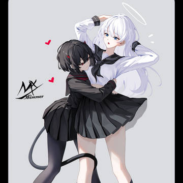 girl, yuri, original works / ◆