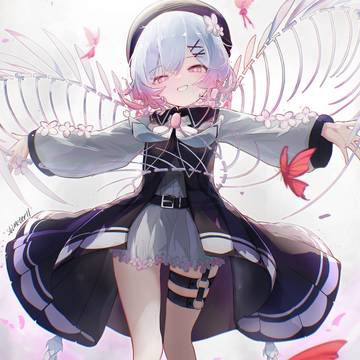 Magical Girl Witch Trials, Sakuraba Ema, flat chest / 世界を破壊する魔女