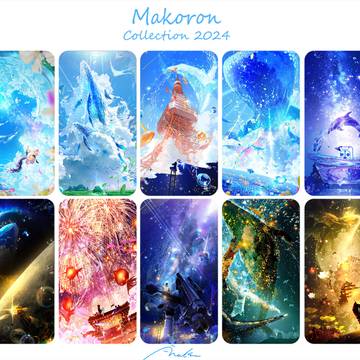 pixivSnow2024, scenery, original / 2024まとめ