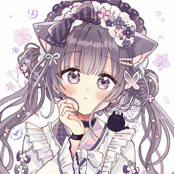 original, cat ears, animal ears / 和ロリ ルコラちゃん