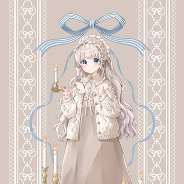 original, girl, creation / キャンドル
