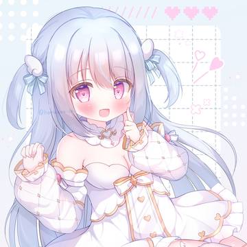 girl, angel, virtual YouTuber / 天使ここねちゃん🩰🤍