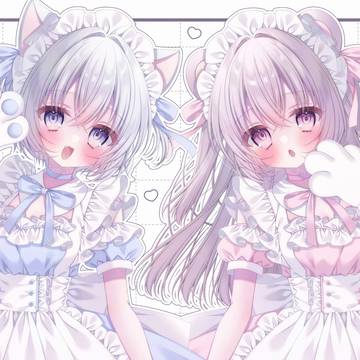 original, girl, cat ears / 🐾