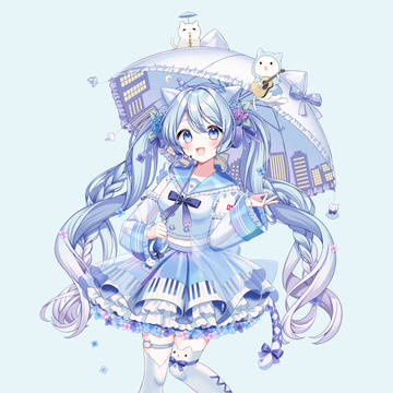 vocaloid, hatsune miku, Vocaloid 500+ Bookmarks / レインウェアミク🍬