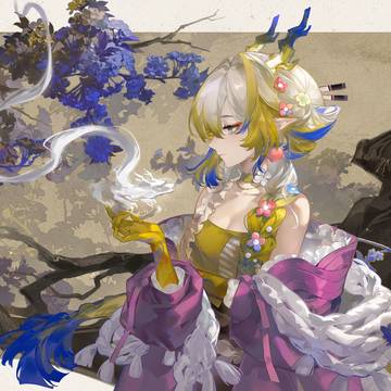 girl, creation, illustration / 画了黍姐