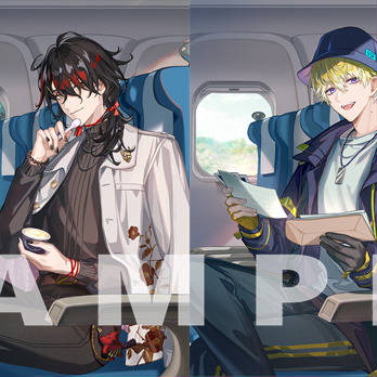 NIJISANJI_EN, work illustration, Ike_Eveland / 「JR東海の推し旅キャンペーン」