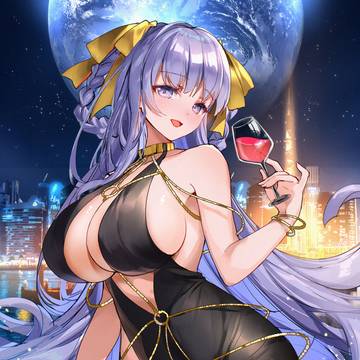 Fate/Grand Order, BB(Fate), party dress / BBドバイ