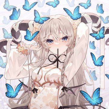 original, girl, butterfly / AUREOLE