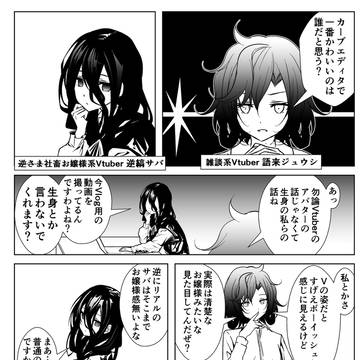 virtual YouTuber, virtual YouTuber, the person behind / 年齢を詐称してるVtuberの友人たちのVlogビジュが良い篇