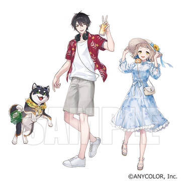 work illustration, Shiba Kuroi, Chima Machita / 「黒夢町より、残暑お見舞い申し上げます」