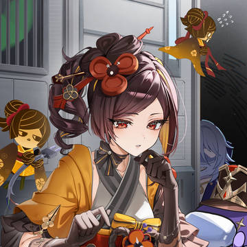 GenshinXAmongUs, ItStartsInNodKrai, GenshinImpact / Watch out Chiori