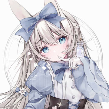 alice, rabbit ears, creation / 🫙