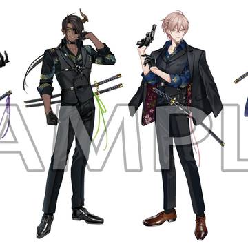 Holostars, Virtual Youtuber 100+ bookmarks, work illustration / AGF2025 ホロスターズ