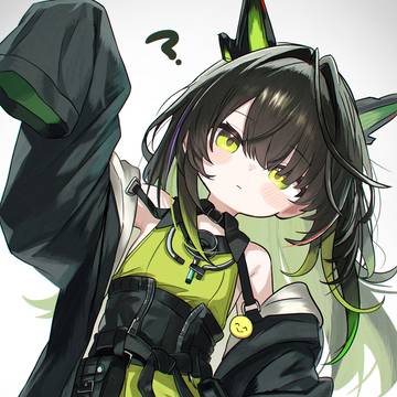 Arknights, Mon3tr, transforming into little girl / 無題