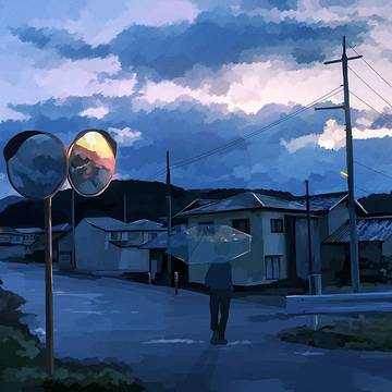 original, creation, boy / 雨上がり