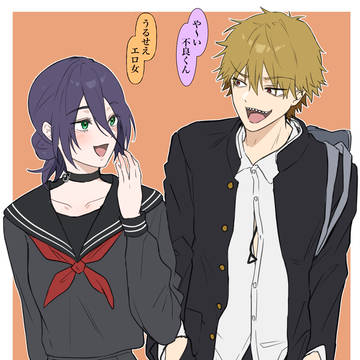 illustration, fan work, Reze / デンレゼ