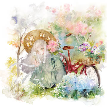 creation, original, girl / Hello