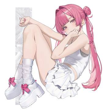 girl, sneakers, bewitching thighs / スニーカー少女