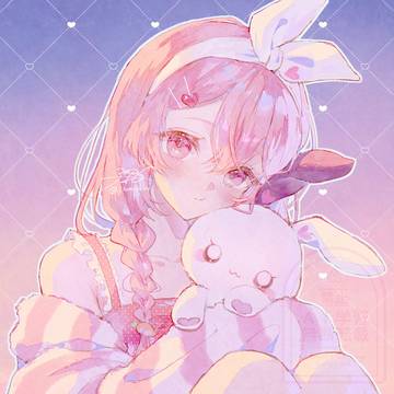 original, creation, girl / くつろぎタイム🐇🩷