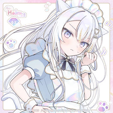 original, creation, white / 🐱💎「な…何…?…また来たの…ふーん…」