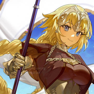 illustration, Fate/Grand Order, girl / Jeanne
