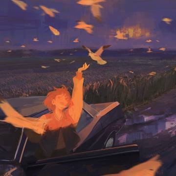 girl, scenery / 鸟 / October 15th, 2025