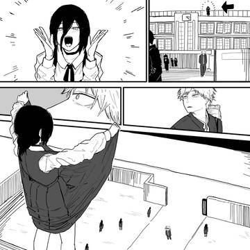 Chainsaw Man, Denji × Reze, Reze / デンジ君がんばって