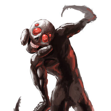 non-human, creature, horror / 蜘蛛人間