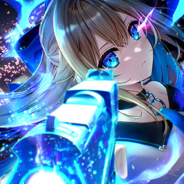 girl, original, gun / 逃がさない