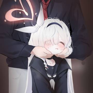 Plana (Blue Archive), Blue Archive, BlueArchive / プラナちゃんの顎の下をもみもみした。