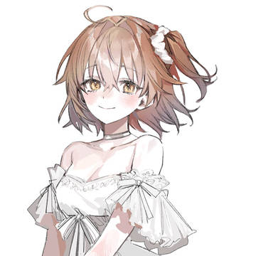 young girl, illustration, Gudako / 藤丸立香