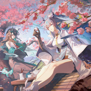 Arknights, Order, dusk / 桃花般绚烂🌸